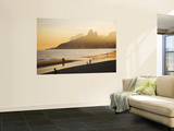 La plage d'Ipanema, Rio de Janeiro, Brésil Reproduction murale géante par Micah Wright