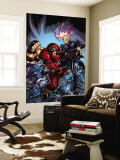 New Excalibur 3 Cover: Juggernaut and Professor X Reproduction murale géante par Michael Ryan