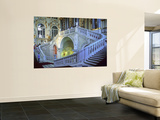 Staircase in the State Hermitage Museum Wall Mural by Jean-pierre Lescourret