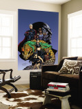 Excalibur 8 Cover: Callisto, Magneto, x-23, omega sentinel and Excalibur Wall Mural by Aaron Lopresti