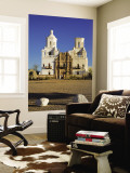 Mission San Xavier Del Bac Wall Mural by Richard Cummins