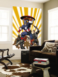 Marvel Knights Captain America 24 Cover: Captain America and Nick Fury Wall Mural by Dave Johnson