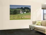 Village of Kunratice Near Polish Border and Frydlant Wall Mural by Witold Skrypczak