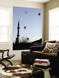 Early Morning Balloon Flights over Minerets Wall Mural by Mark Avellino