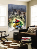 Marvel: Monsters On The Prowl 1 Cover: Thing, Hulk, Beast and Giant Man Wall Mural