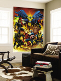 New Avengers 1 Cover: Captain America Wall Mural