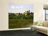 Chateau De Montfort with Grove of Walnut Trees in Foreground Wall Mural – Large par Barbara Van Zanten