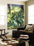Ultimates 2 7 Cover: Captain America, Iron Man and Ultimates Wall Mural by Bryan Hitch