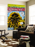 Fantastic Four 176 Headshot: Thing Wall Mural by George Perez