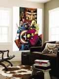 Avengers/Thunderbolts 1 Cover: Baron Zemo, Captain America, Moonstone, Hawkeye, Wasp and Avengers Wall Mural by Barry Kitson