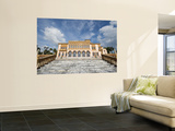Steps Leading Up to the Mansion Wall Mural by Thomas Winz
