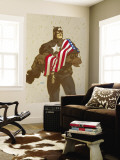 Captain America V4, 23 Cover: Captain America Wall Mural by Dave Johnson