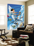 X-Men Unlimited 8 Cover: Angel Charging Wall Mural by Cliff Richards