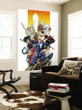 The Official Handbook Of The Marvel Universe Teams 2005 Group: Captain Britain Wall Mural by Pablo Raimondi