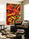 Chillies Wall Mural by Jean-Bernard Carillet