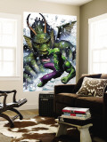 Hulk Vs. Fin Fang Foom #1 Cover: Hulk and Fin Fang Foom Mural por Jim Cheung Hulk Vs. Fin Fang Foom #1 Cover: Hulk and Fin Fang Foom Mural por Jim Cheung