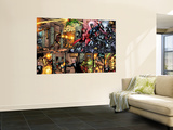 Giant-Size Avengers #1 Group: Captain America, Scarlet Witch and Vision Muurposter van Nelson Decastro Giant-Size Avengers #1 Group: Captain America, Scarlet Witch and Vision Muurposter van Nelson Decastro