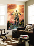Captain Marvel 20 Cover: Captain Marvel Wall Mural by Chris Cross