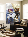 The Pulse 14 Cover: Knightress, Jones, Jessica, Cage, Luke and Jewel Wall Mural by Mike Mayhew