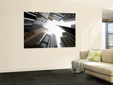 Office Towers, Central Wall Mural by Greg Elms