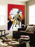 Sable & Fortune 1 Cover: Silver Sable, Fortune and Dominic Fighting Wall Mural by John Burns