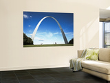 St. Lous Gateway Arch Wall Mural by Eddie Brady