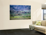 Scenery of Phenpo Valley from Nalendra Monastery Near Lhundrub Wall Mural by Bradley Mayhew