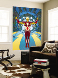 Warlock 1 Cover: Adam Warlock Charging Wall Mural by J.H. Williams III