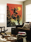 Excalibur 10 Cover: Shapandar and Karima Wall Mural by Aaron Lopresti