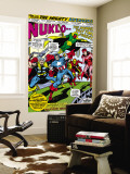Giant-Size Avengers 1 Group: Iron Man, Captain America, Thor, Vision and Scarlet Witch Wall Mural by Rich Buckler