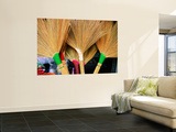 Brooms Detail Wall Mural by Hanan Isachar