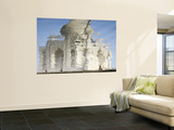 Reflection of Taj Mahal in Yamuna River Wall Mural by Michael Gebicki