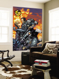 Ghost Rider V3 3 Cover: Gunmetal Gray Wall Mural by Trent Kaniuga