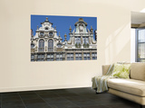 Ornate Gables of Historic Guildhalls on Grand Place Reproduction murale géante par Craig Pershouse