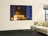 Dome of the Legislative Council Building (Old Supreme Court), at Night Wall Mural by Greg Elms