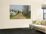 Restored Town to Depict a Typical 19th Century Nova Scotian Village Reproduction murale géante par Stephen Saks