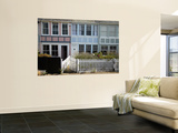 Victorian Seafront Cottages, Whitstable Wall Mural by Doug McKinlay