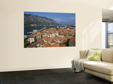 St Tryphon's Cathedral, Stari Grad (Old Town) and Bay of Kotor Wall Mural by Richard l'Anson