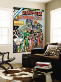Giant-Size Avengers 4 Cover: Vision, Scarlet Witch, Thor, Iron Man and Dormammu Wall Mural by Don Heck