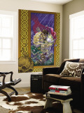 Thor: Blood Oath 3 Cover: Thor and Hercules Wall Mural by Scott Kolins