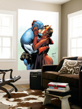 Captain America And The Falcon #6 Cover: Captain America and Scarlet Witch Muurposter van Joe Bennett Captain America And The Falcon #6 Cover: Captain America and Scarlet Witch Muurposter van Joe Bennett