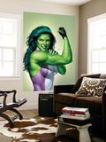 She-Hulk 9 Cover: She-Hulk Wall Mural by Mike Mayhew