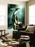 Drax The Destroyer #4 Cover: Drax The Destroyer Veggmaleri av Mitchell Breitweiser