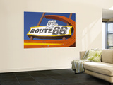 Route 66 Motel Sign Wall Mural by Richard Cummins