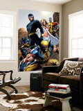 X-Men: Pixies And Demons Directors Cut Group: Wolverine Wall Mural by Greg Land