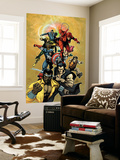 New Avengers 34 Cover: Cage, Luke, Wolverine, Captain America and Daredevil Wall Mural by Leinil Francis Yu