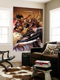 Uncanny X-Men 510 Cover: Pryor, Madelyne, Emma Frost, Wolverine and Lady Deathstrike Wall Mural by Greg Land