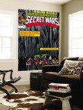 Secret Wars 4 Cover: Hulk and Captain America Reproduction murale géante par Bob Layton
