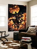 X-Force 12 Cover: X-23, Wolverine, Domino, Warpath and Archangel Wall Mural by Clayton Crain