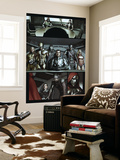 Dark Reign: The Cabal 1 Group: Osborn, Norman, Hawkeye, Wolverine, Sentry and Ms. Marvel Wall Mural by Adi Granov